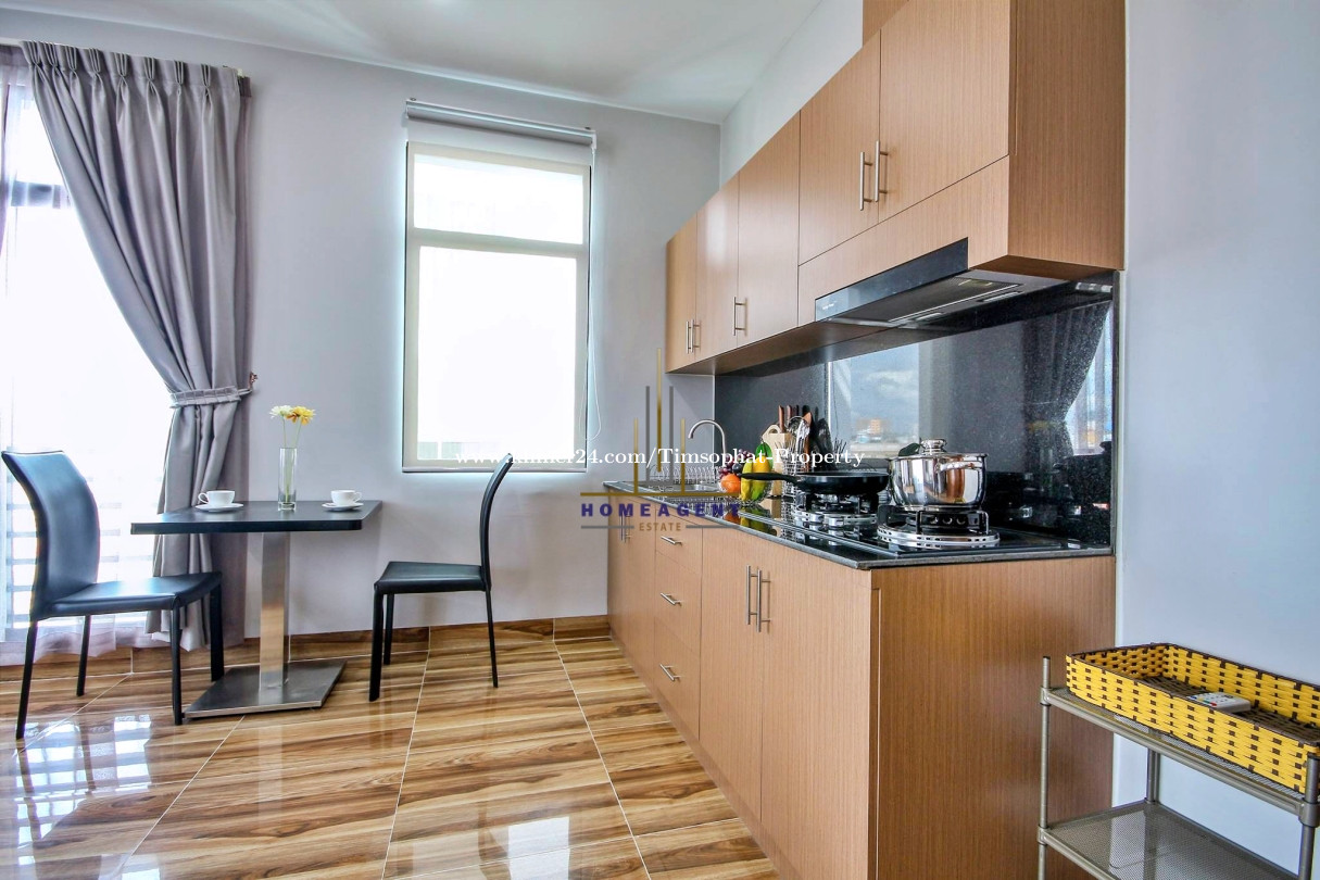 Tumnub Tek Area Elevator Western Style 1BD Rent Close Vanda School