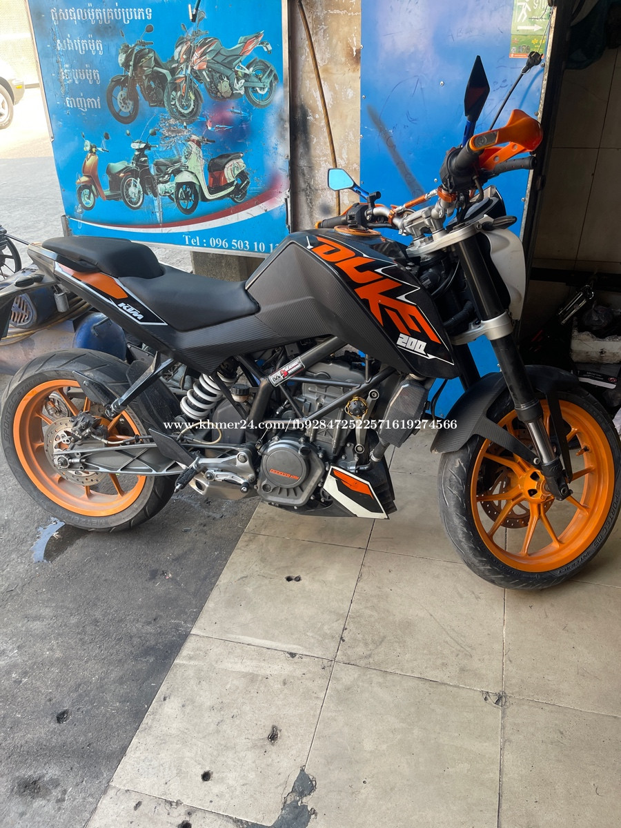Ktm duke Price 1350 in Phnom Penh, Cambodia ជាងឌីម៉ូតូគ្រប់ធន់ ជាងឌី