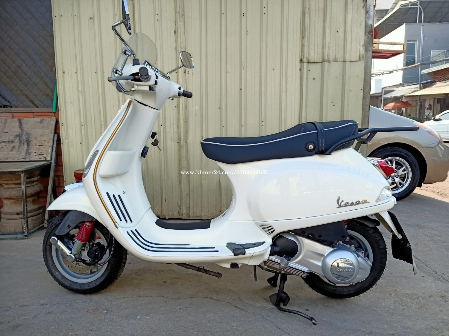 ម៉ូត៉ូមកពីជប៉ុនលក់ម៉ាក់ Piaggio vespa s125cc តំលៃ $1650 ក្នុង ភ្នំពេញ ...