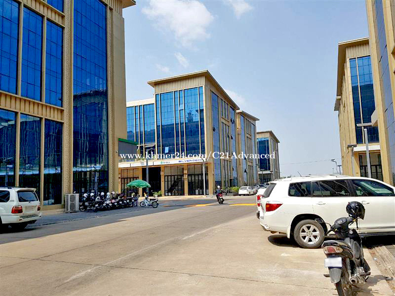 🏡ផ្ទះអាជីវកម្ម (ផ្ទះខាង) សម្រាប់ជួល ក្នុងបុរី ដឹព្រេមៀលែន (The Premier Land) ជាប់ផ្សារAEON2