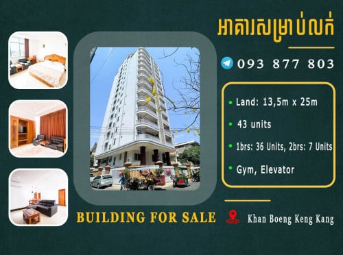 អគារលក់នៅបឹងកេងកង