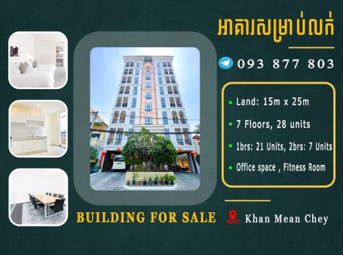 អាគារលក់ នៅទល់ខមុខពេទ្យរុស្សី