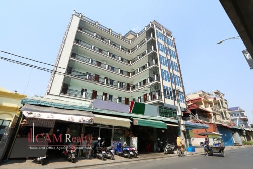 Tuek Thla area| 41 units apartment building for rent| Rooftop terrace