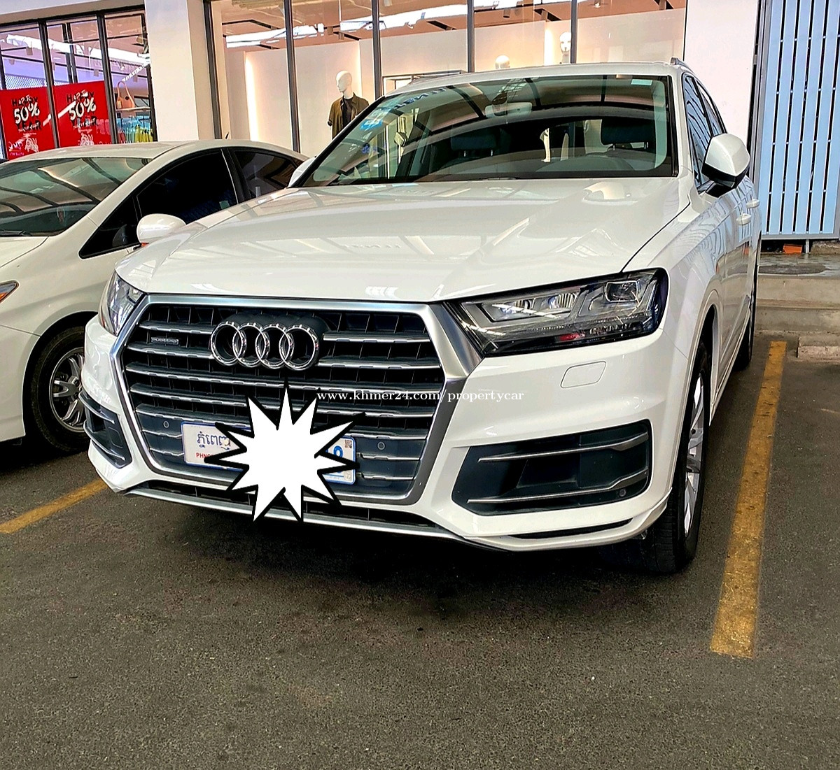 Audi Q7 / 2016 / Proper Maintenance Price 48500 in Phnom Penh