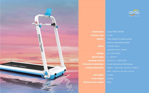 Gintell. Running machine. Great to lose weight and keep fit.