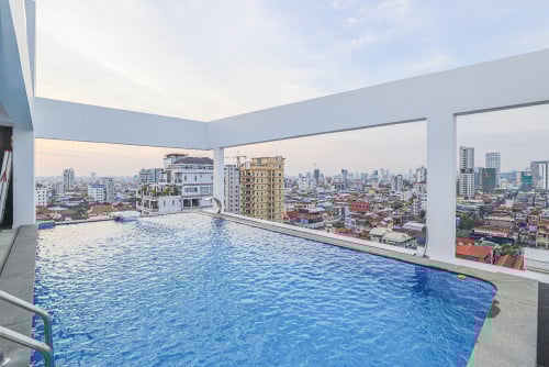 TTP area | Newly apartment 2 bedrooms with gym and pool for rent next to Russian market