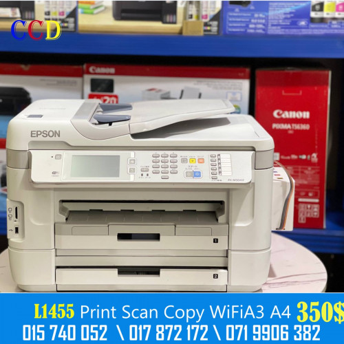 Epson EcoTank A3 Size Single and Multifunction Price $550.00 in Phsar Depou  Bei, Cambodia - CamIT Computer