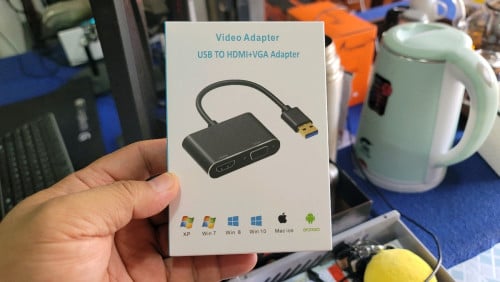 Video Adapter USB to HDMI &VGA