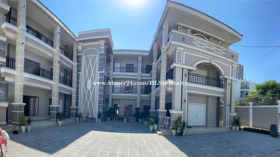 Building for rent 36 rooms near dolphin Price 6500.00 in Sangkat Bei