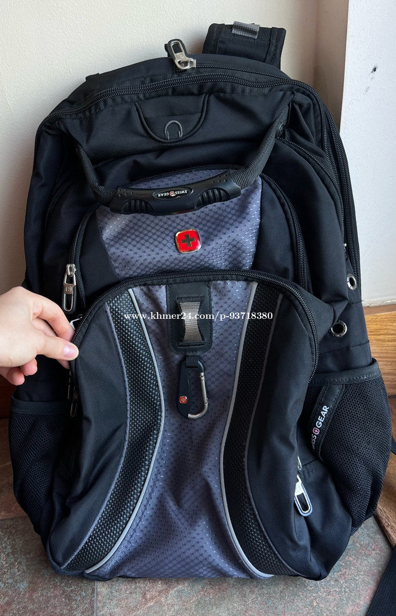 Swiss Gear Backpack BLACK Price 20.00 in Phnom Penh, Cambodia Pheak
