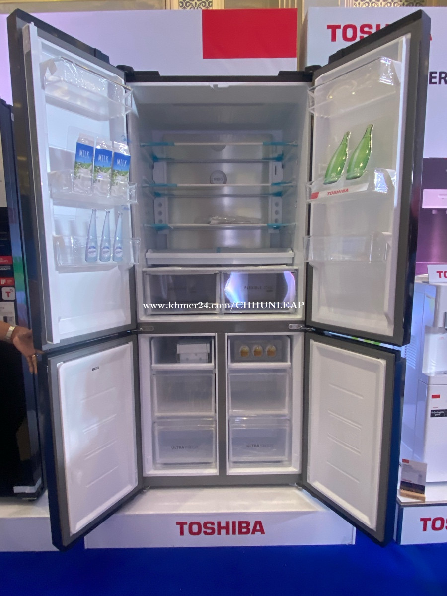 New Refrigerator Side by Side TOSHIBA (GRRS610WEPME(37) Price 910.00