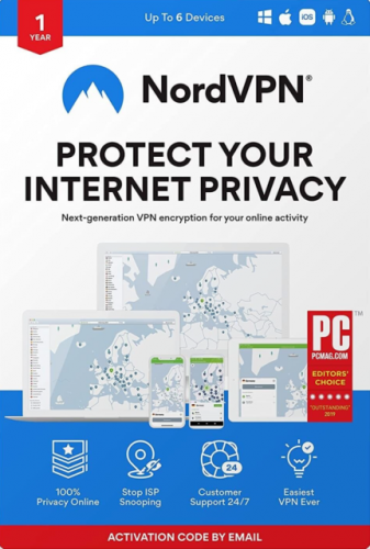 Nord VPN , Account ប្រើបាន 1ឆ្នាំ ដល់ 2ឆ្នាំ