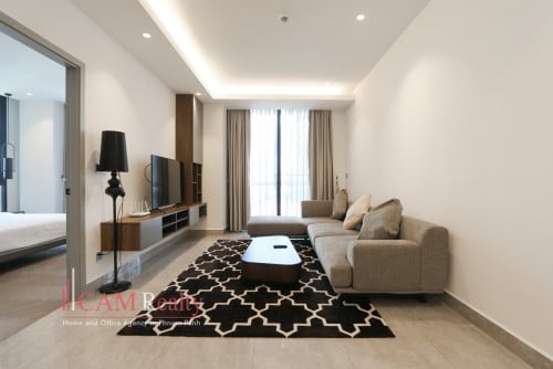 Video ok | 프놈펜 아파트 렌트 BKK1 | 2 bed serviced apartment for rent| Rooftop pool, gym, steam and sauna