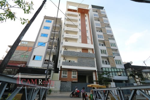 BKK3 area| 21 units apartment (31 bedrooms) building for rent| Rooftop terrace