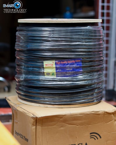 1m= 0.3$ Camera Cable RG59+2C Cable (ខ្សែកាមេរ៉ាល្អ)