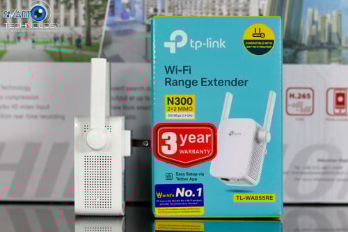 ដុំ ពង្រីក វ៉ាយហ្វាយ TPLink 300Mbps TL-WA855RE