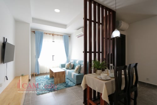 Brand new 1 bedroom serviced apartment for rent in Russian Market area – Phnom Penh.