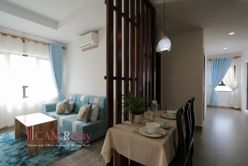 Brand new 1 bedroom serviced apartment for rent in Russian Market area – Phnom Penh.