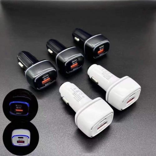 ដុំសាកក្នុងឡាន 20W រាងស្អាត 2pcs=9$