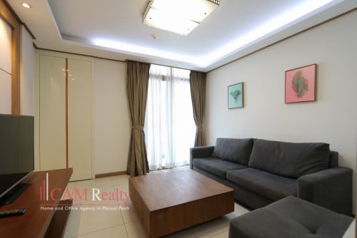 1 bedroom condominium on the 8th floor for rent in BKK1 area – Phnom Penh
