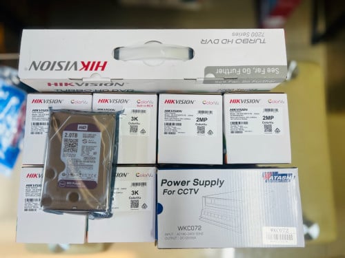 Hikvision 1080p 2K 3K ColorVu