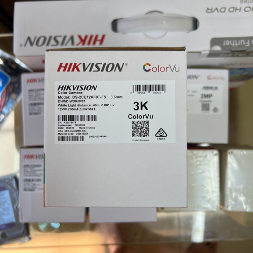 Hikvision 1080p 2K 3K ColorVu