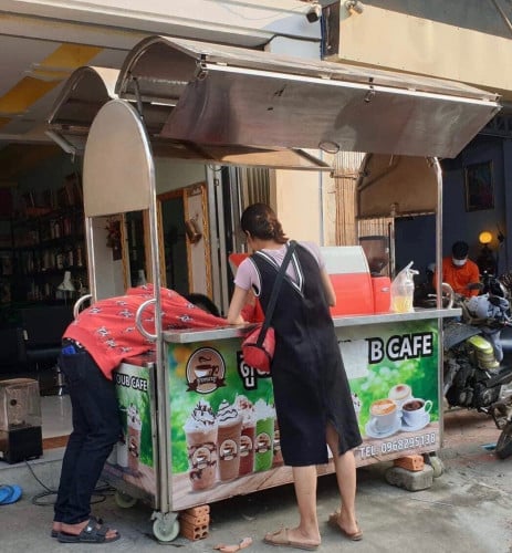 ទូរកាហ្វេដែកអាល្អមាំនៅថ្មី90%