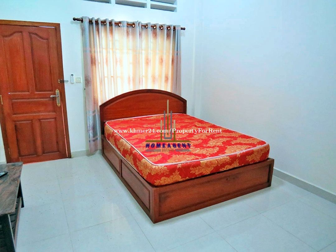 Elevator Apartment 1BED Room Rent at Toul Sangke Area Price 200 in