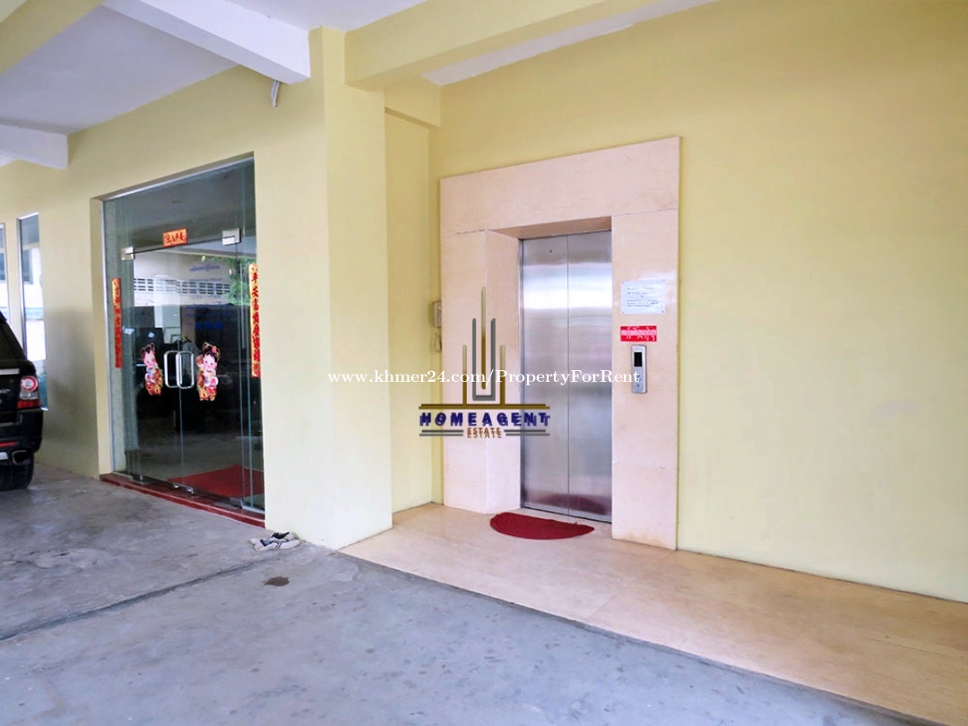 Elevator Apartment 1BED Room Rent at Toul Sangke Area Price 200 in