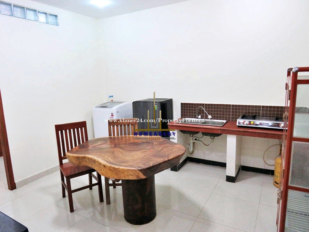 Elevator Apartment 1BED Room Rent at Toul Sangke Area Price 200 in