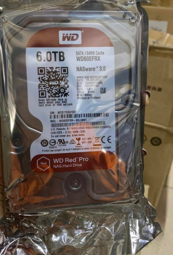 Hard Disk 8TB WD Red HDD Server