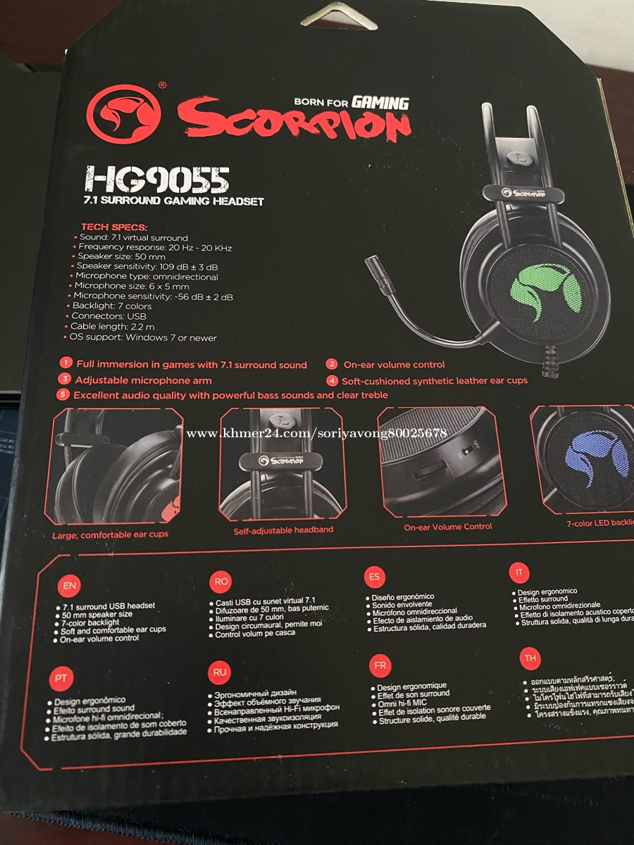 Headset discount marvo hg9055