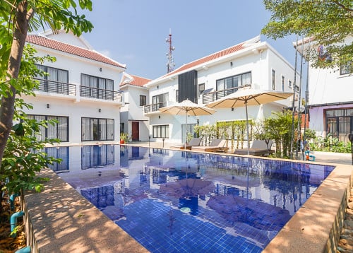 4bedrooms Compound Villa for Rent in Kouk Chork, Siem Reap