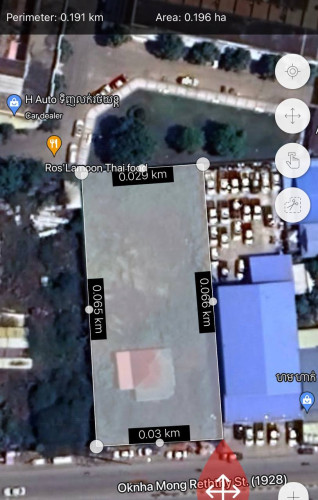 Land for Rent located in PP Thmey,ដីសម្រាប់ជួល នៅសង្កាត់ភ្នំពេញថ្មី,