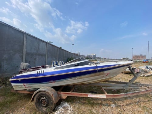 Speedboat with 60HP 4 stroke