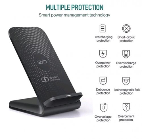 EYD Q740 Stand wireless charger 15W black