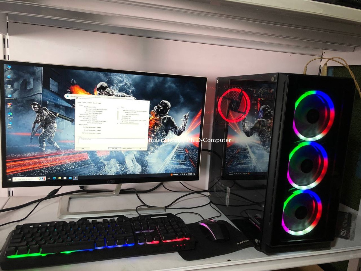 Gaming Desktop Price 399.00 in Chaom Chau 3, Cambodia Ph.D Computer