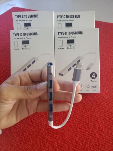 Type c to USB 4Port