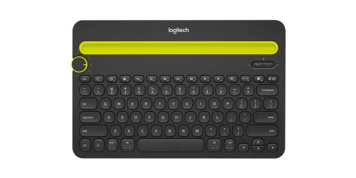 Logitech K480 Multi-Device Bluetooth Keyboard Black (920-006380)