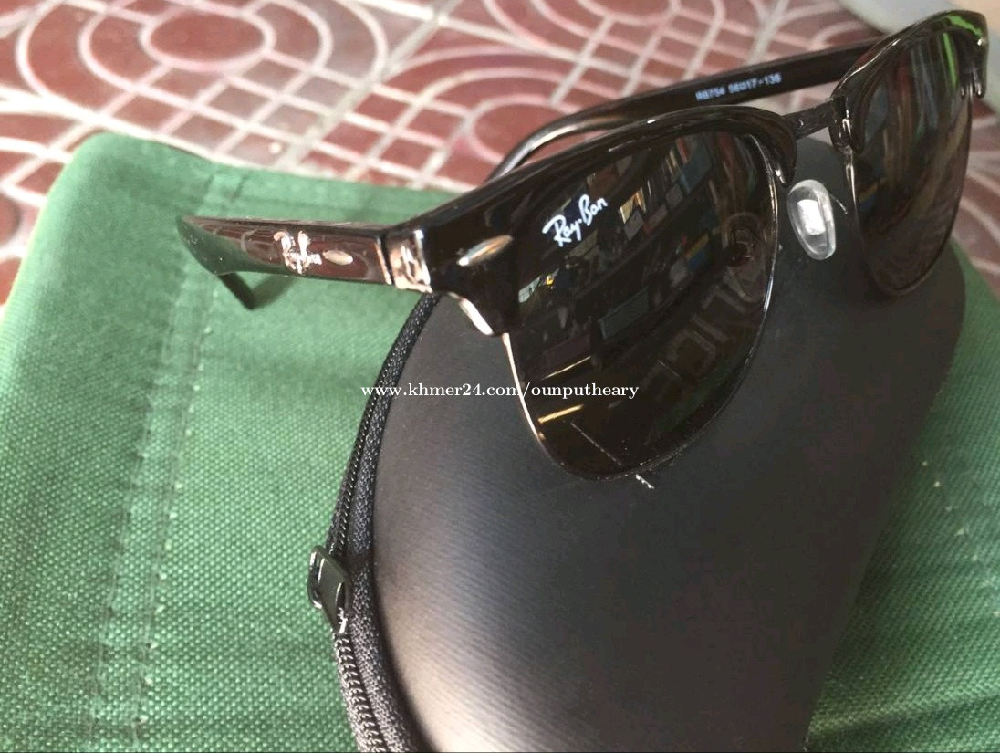 វែនតា Rey Ban ជជុះ អីតាលី កញ្ចក់កាត់ស្រមោល zin100% នៅថ្មី98% អក្សរផុស ...