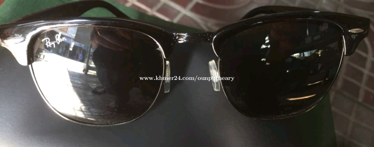វែនតា Rey Ban ជជុះ អីតាលី កញ្ចក់កាត់ស្រមោល zin100% នៅថ្មី98% អក្សរផុស ...