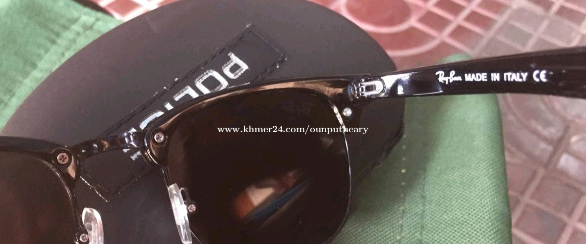 វែនតា Rey Ban ជជុះ អីតាលី កញ្ចក់កាត់ស្រមោល zin100% នៅថ្មី98% អក្សរផុស ...