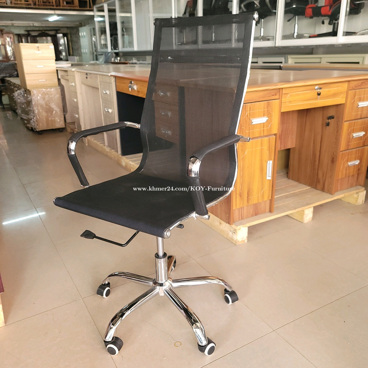 VIP OFFICE CHAIR Price 65.00 in Chaom Chau 2, Cambodia ខេអូវ៉ាយ