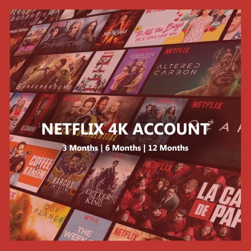 Netflix Share Account 4K Price 7.00 in Stueng Mean chey 1, Cambodia