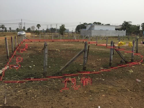 ដីលក់ (ក្បល់ 12mx20m)