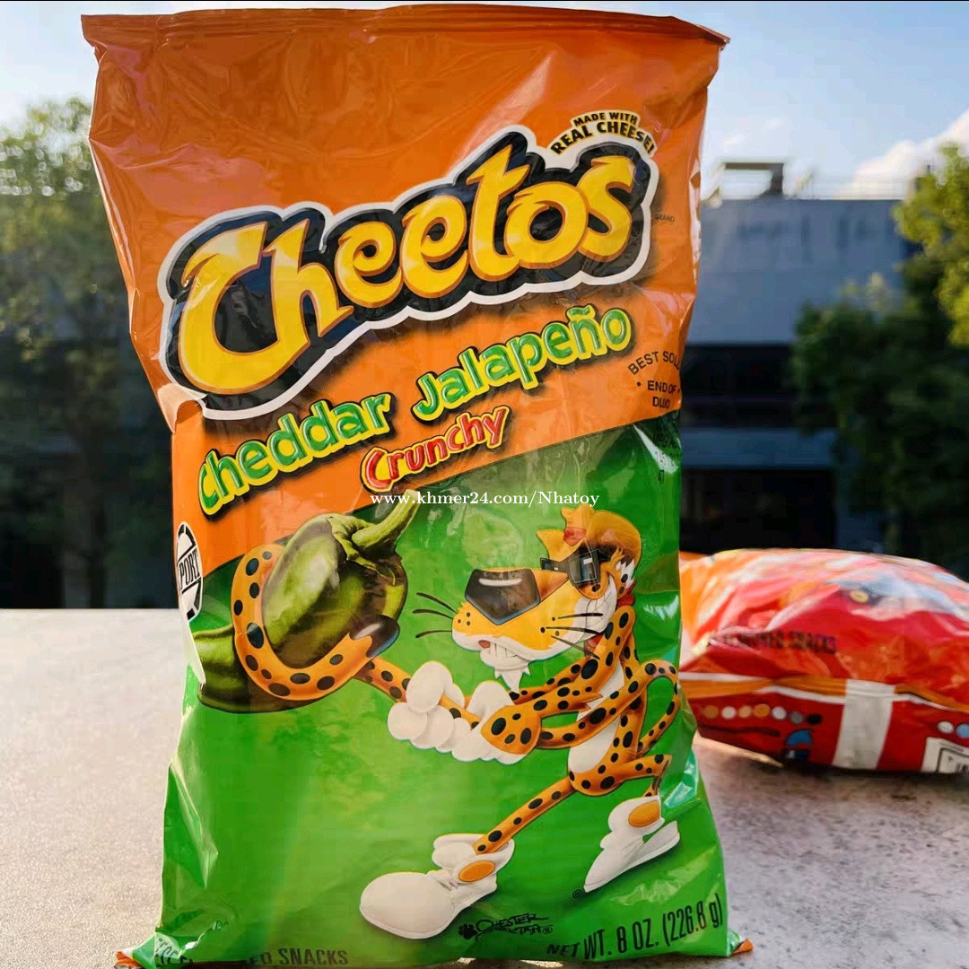 Cheetos Cheddar Jalapeno Crunchy Price 1 in Boeng Keng Kang Muoy