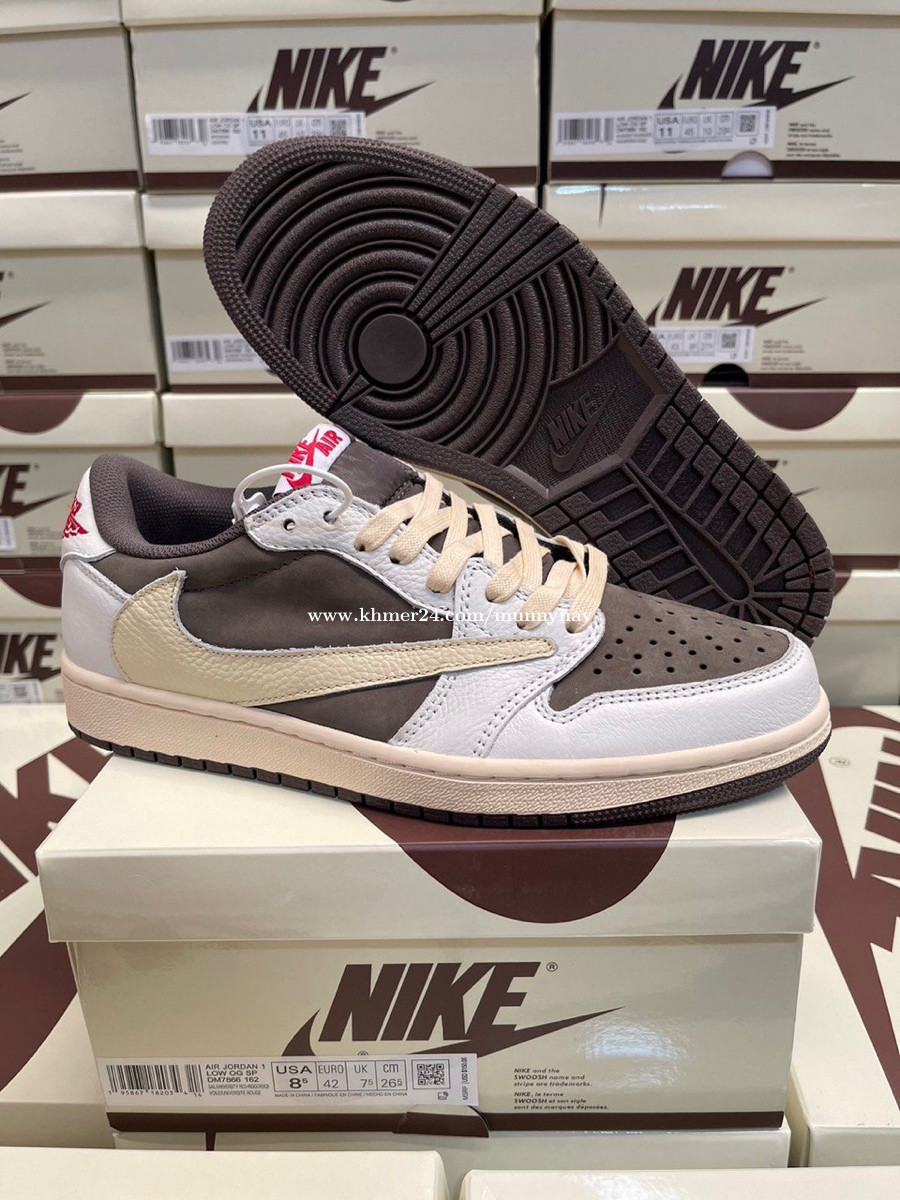 New Nike Air Quality AJ1 Travis Scott x Fragment with Box High Walking  Sneakers Shoes for Men Price $120.00 in Chaom Chau 1