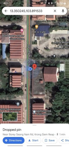 ផ្ទះកែងអាជីកម្មលក់ ២ល្វែងជាប់គ្នា