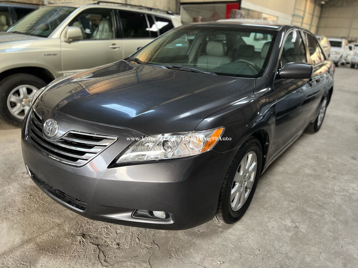 Camry Xle 2008 V4 Full Option ពណ៌ ប្រផេះ កណ្តុរ ប្រមេះ Price 17800