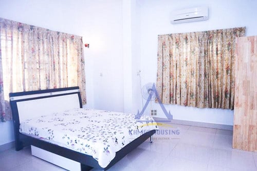 Budget fully furnished 2 beds for rent near Russian Market | Toul Tom Poung area